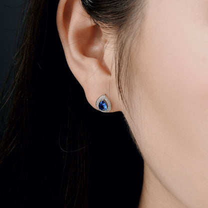 [CiCi]Luxurious Water Drop Shape Earrings