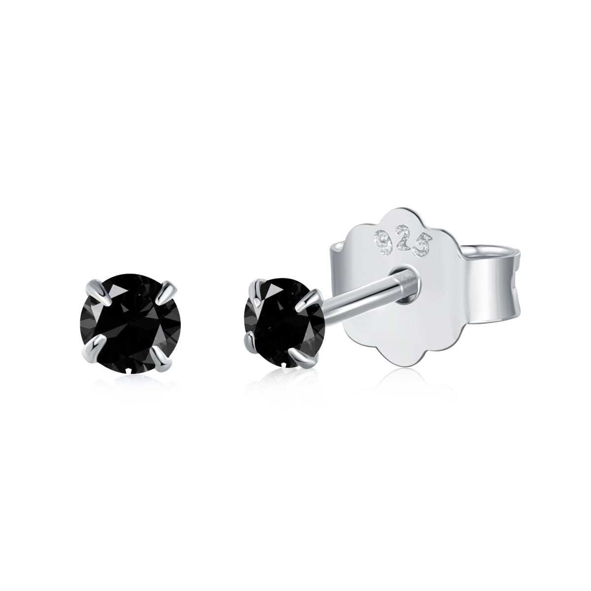 [CiCi]Delicate Solitaire Earrings