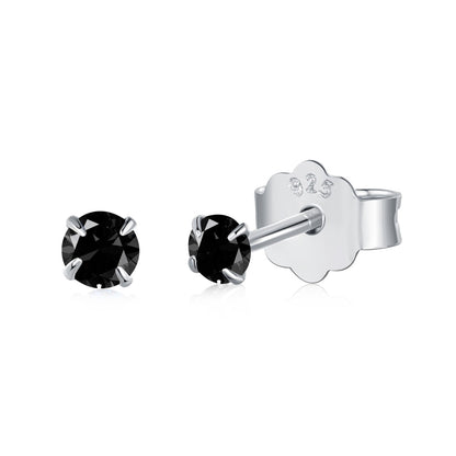 [CiCi]Delicate Solitaire Earrings