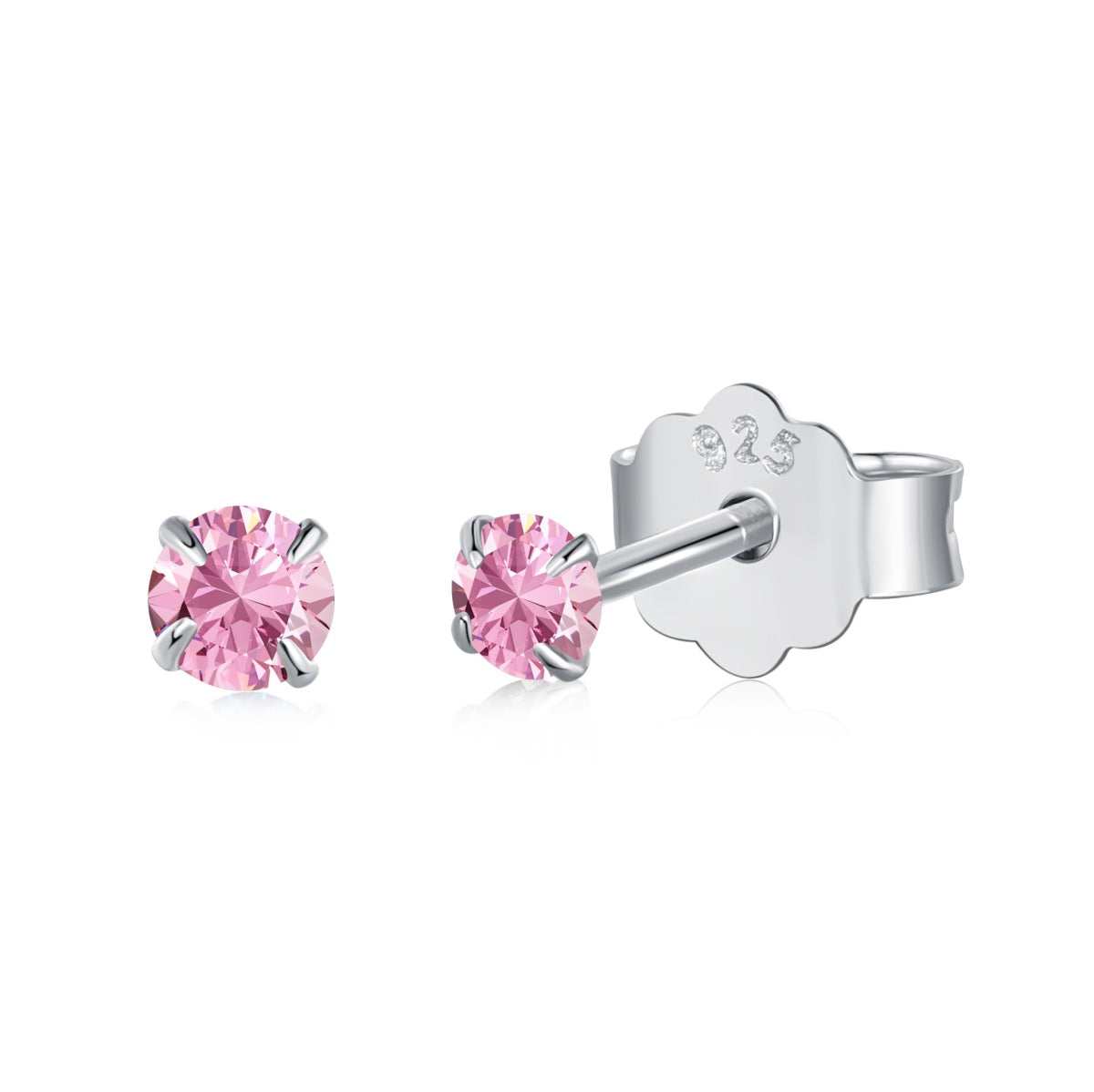 [CiCi]Delicate Solitaire Earrings