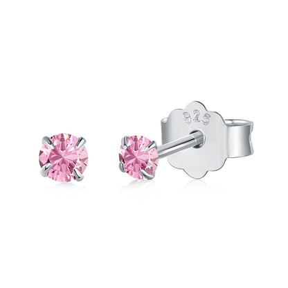 [CiCi]Delicate Solitaire Earrings