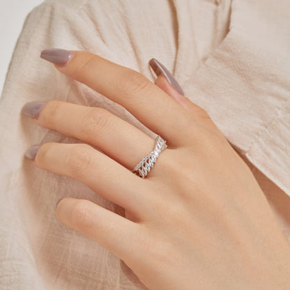 [CiCi]Unique Colorful Marquise Cut Daily Ring
