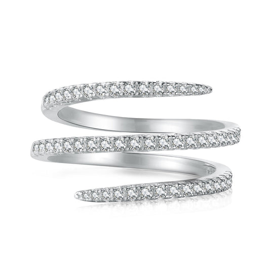 [CiCi]Unique Vibrant Entangle Daily Ring