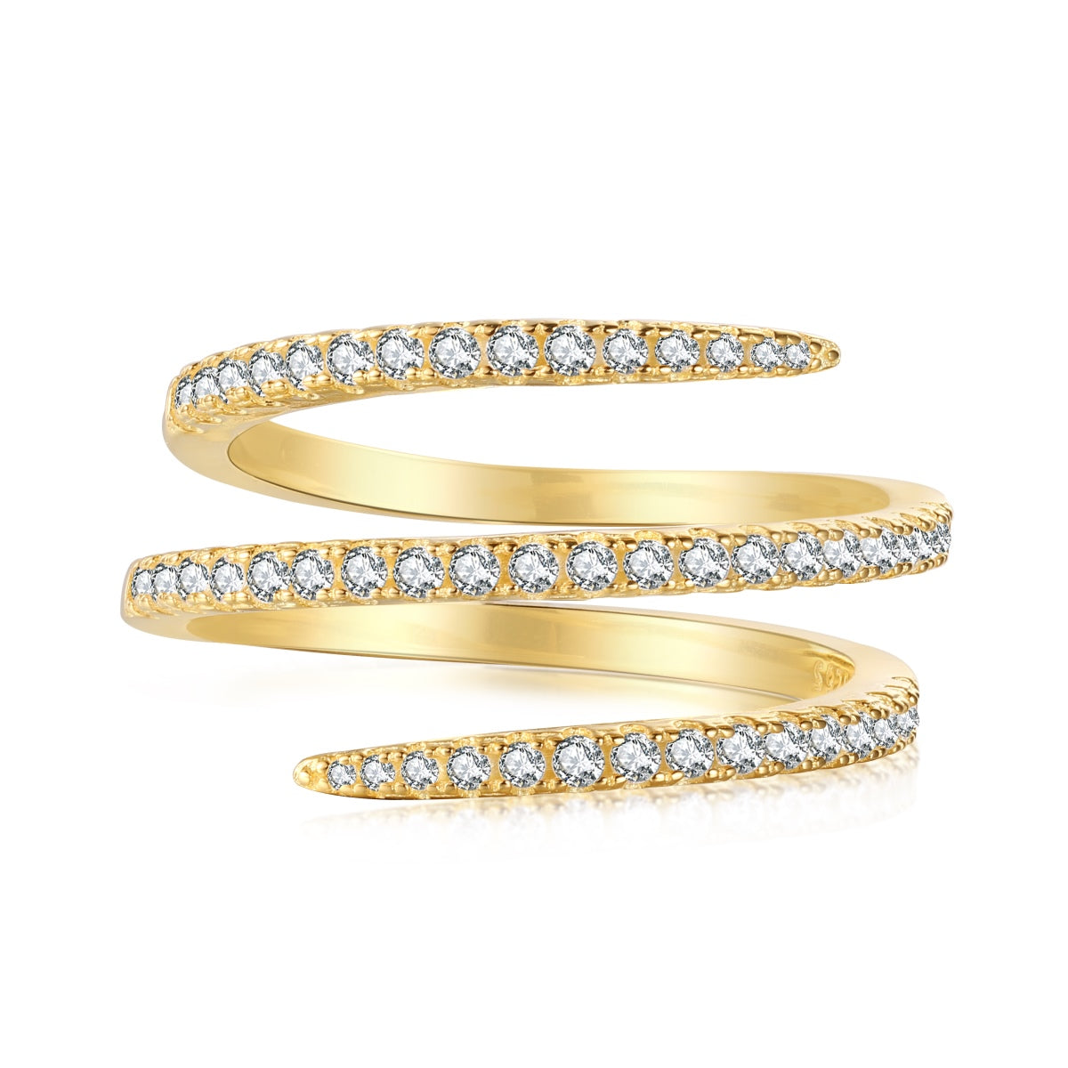 [CiCi]Unique Vibrant Entangle Daily Ring