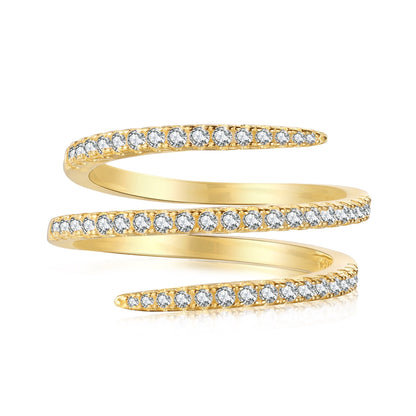 [CiCi]Unique Vibrant Entangle Daily Ring