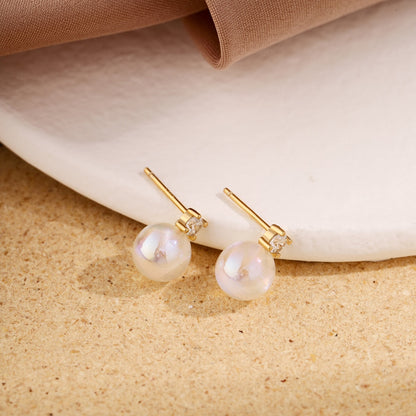 [CiCi]Symphony Mermaid Pearl Earrings
