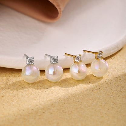 [CiCi]Symphony Mermaid Pearl Earrings
