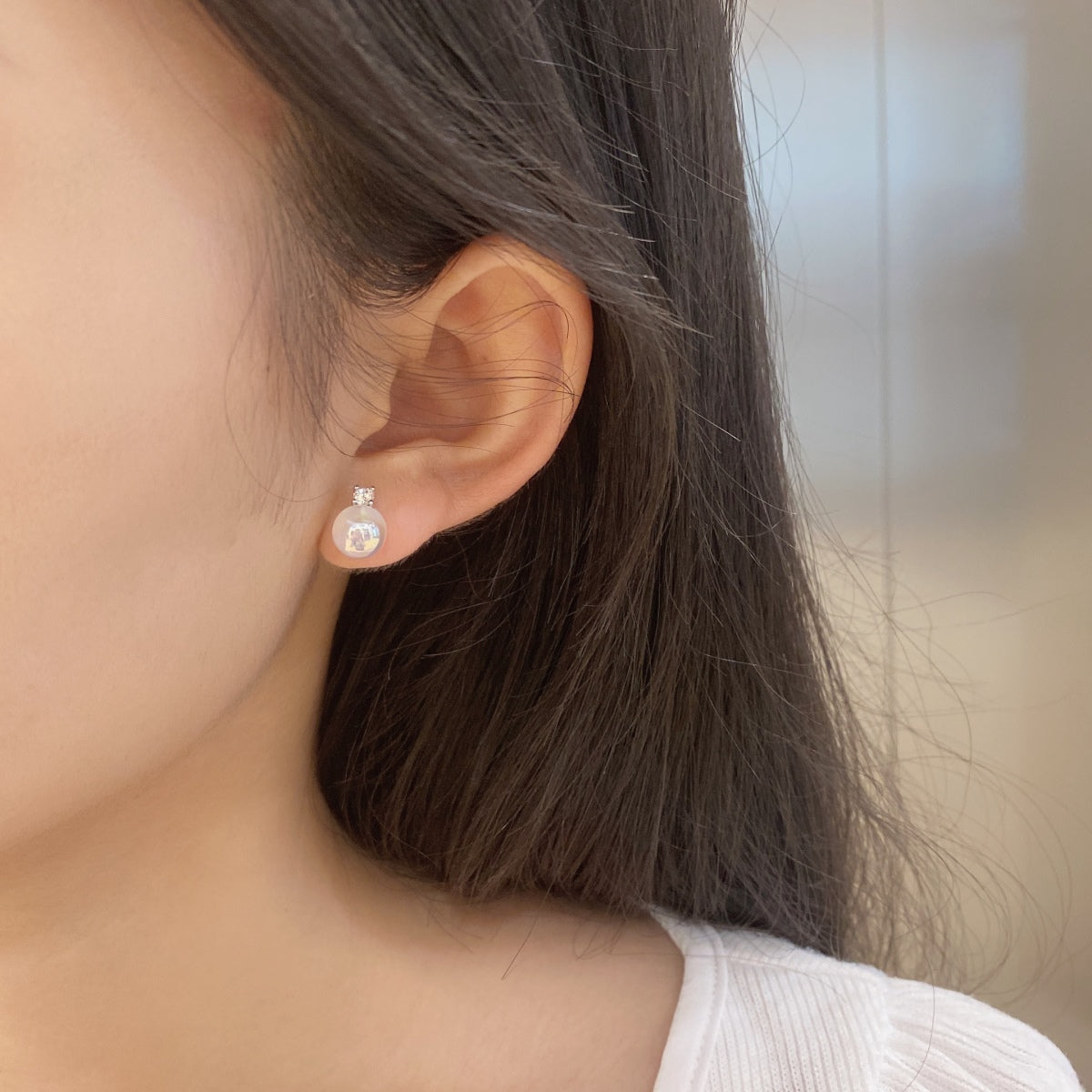 [CiCi]Symphony Mermaid Pearl Earrings