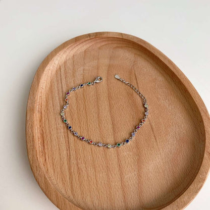 [CiCi]Colorful Bead Array Bracelet
