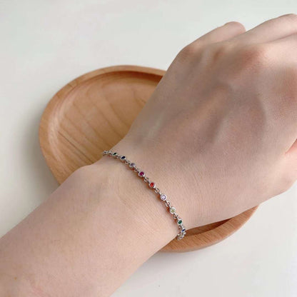 [CiCi]Colorful Bead Array Bracelet