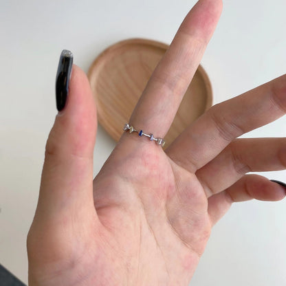 [CiCi]Unique Trapezoid Cut Daily Ring