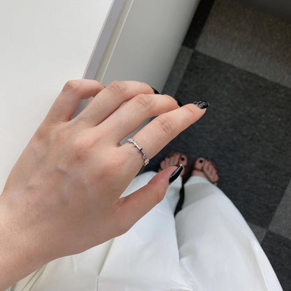 [CiCi]Unique Trapezoid Cut Daily Ring