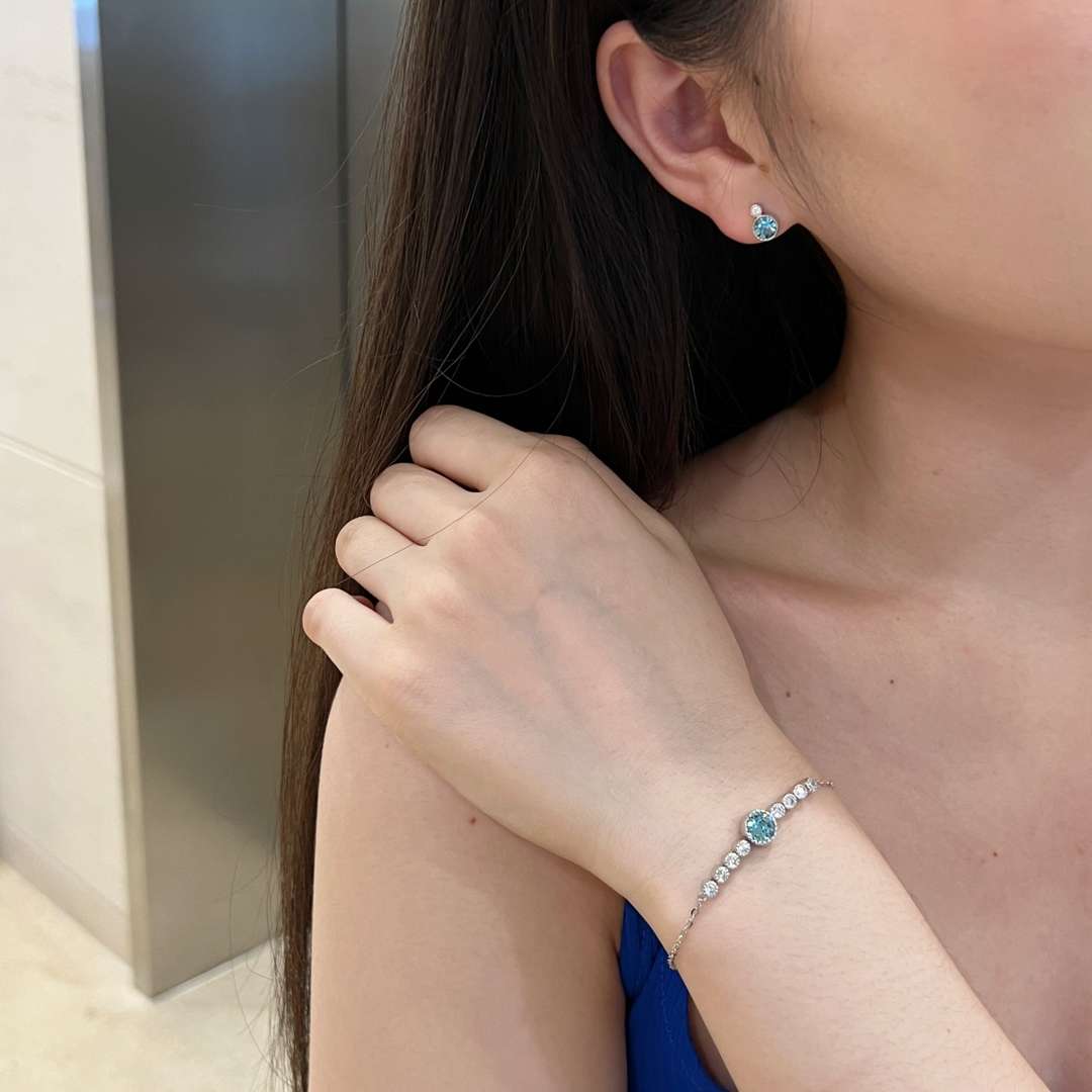[CiCi]Luxurious Heart Of The Ocean Bracelet