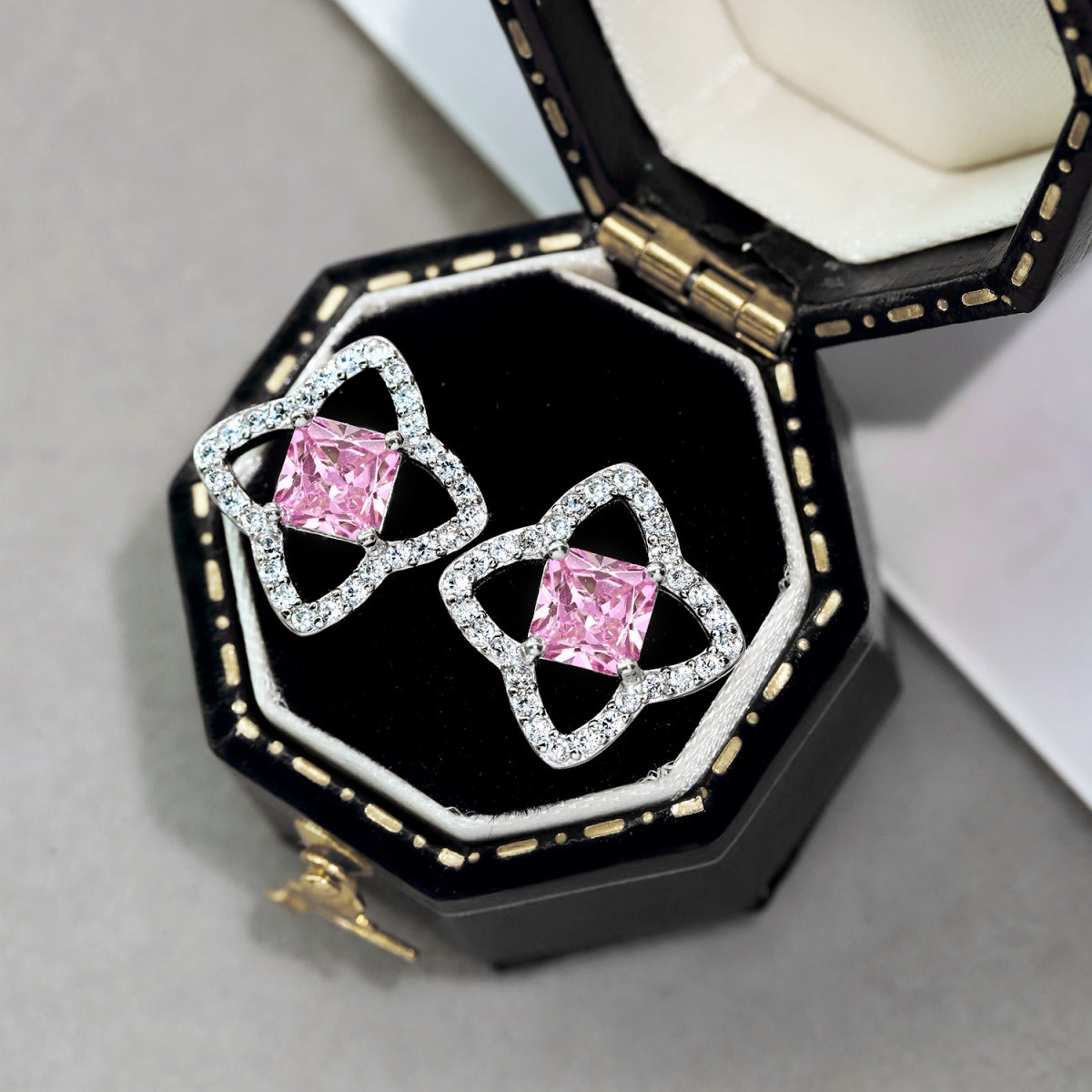 [CiCi]Elegant Star Shape Princess Cut Daily Earrings