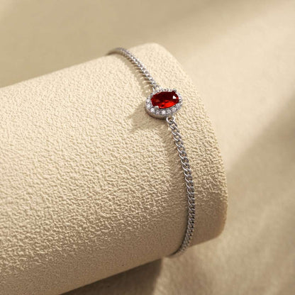 [CiCi]Exquisite Oval Shape Bracelet