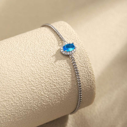 [CiCi]Exquisite Oval Shape Bracelet