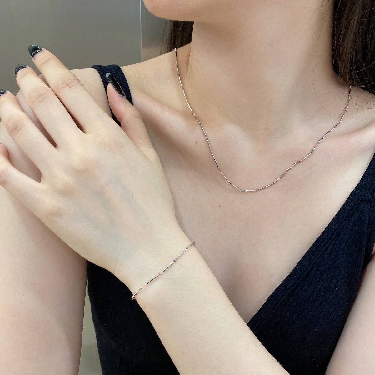 [CiCi]Unique Colorful Daily Bracelet
