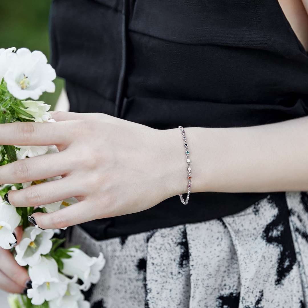 [CiCi]Colorful Bead Array Bracelet