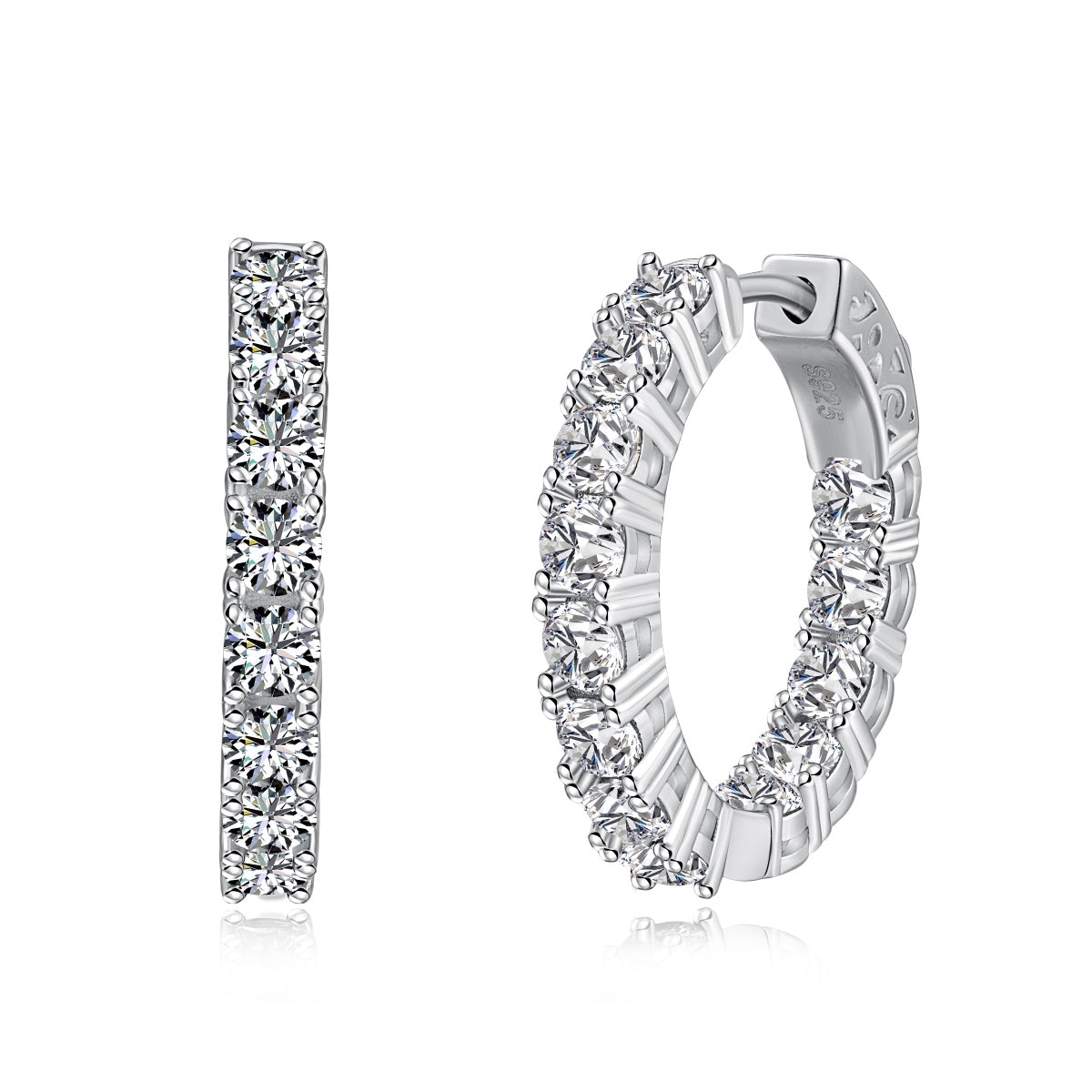 [CiCi]Unique Round Cut Daily Earrings