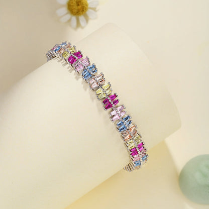[CiCi]Sparkling Exquisite Multi Cut Party Bracelet