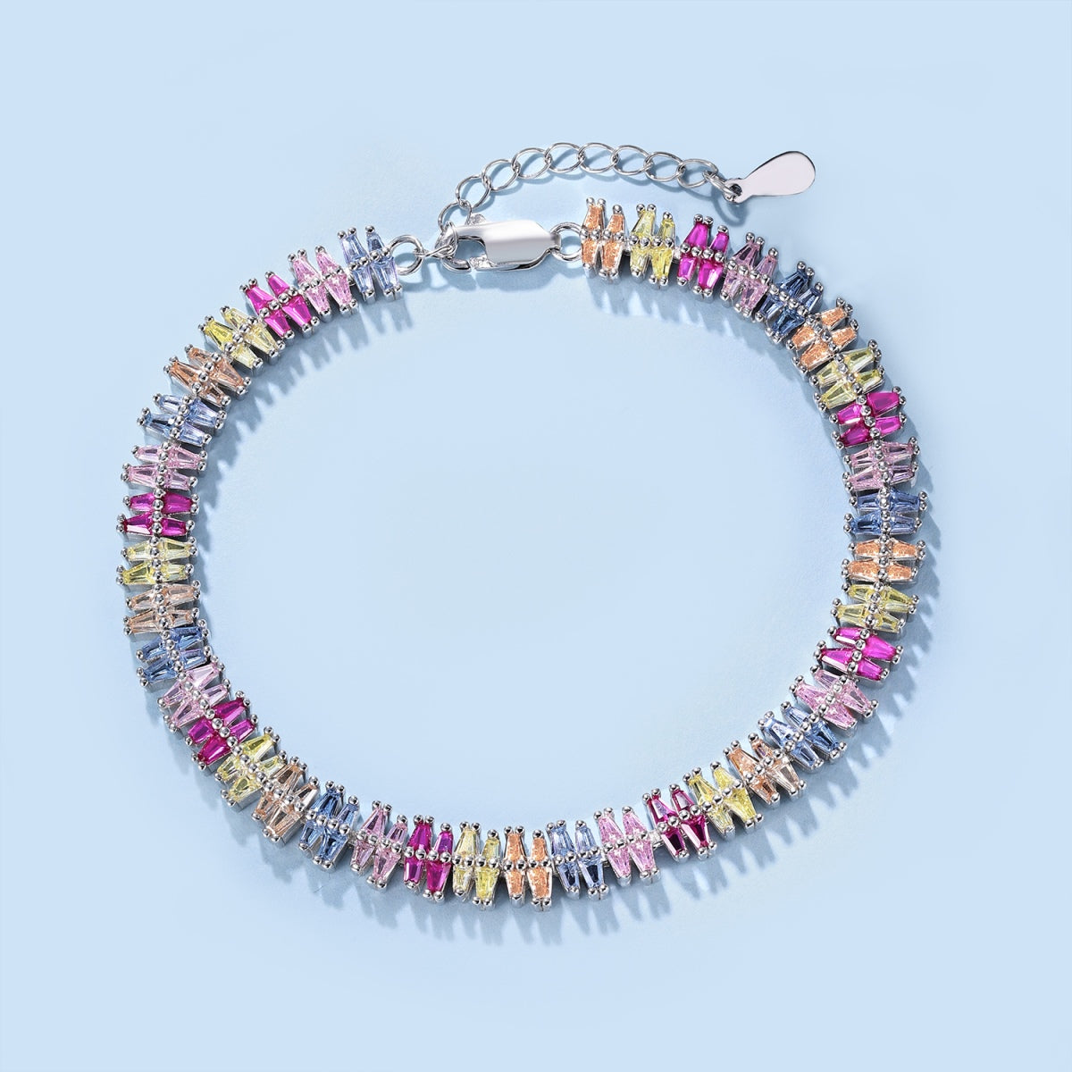 [CiCi]Sparkling Exquisite Multi Cut Party Bracelet
