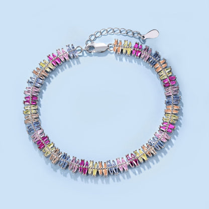[CiCi]Sparkling Exquisite Multi Cut Party Bracelet