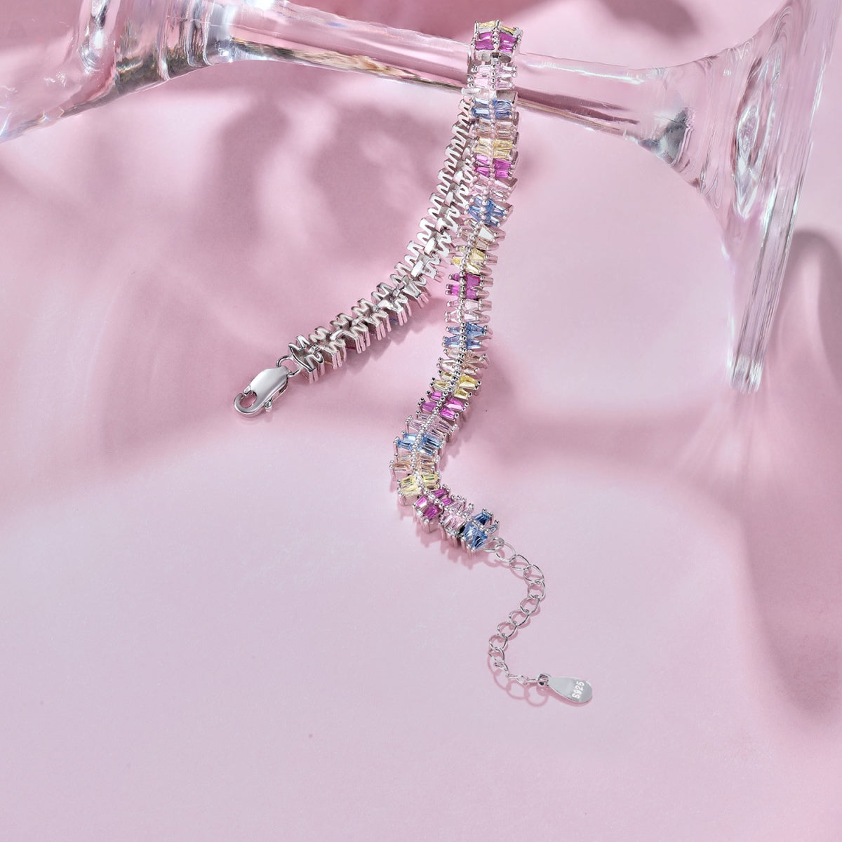 [CiCi]Sparkling Exquisite Multi Cut Party Bracelet