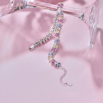[CiCi]Sparkling Exquisite Multi Cut Party Bracelet