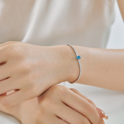 [CiCi]0.75 Carat Exquisite Oval Cut Daily Bracelet