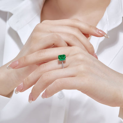 [CiCi]4.0 Carat Luxurious Engagement Ring