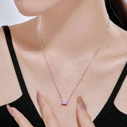 [CiCi]Luxurious Square Shape Colorful Necalack