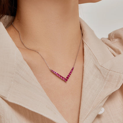 [CiCi]Ornate Round Cut Necklace