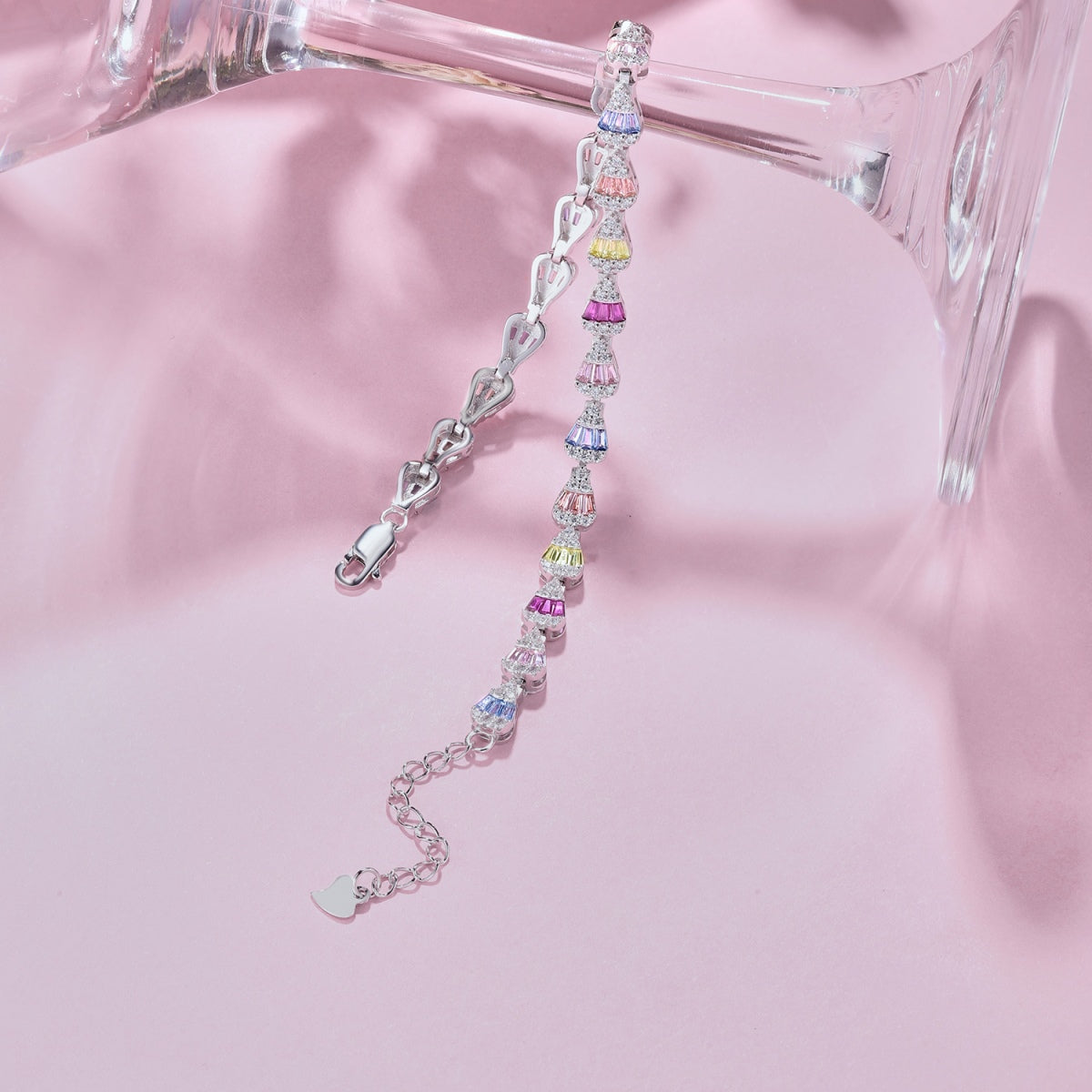 [CiCi]Radiant Water Drop Shape Daily Bracelet