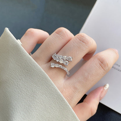 [CiCi]Unique Vivid Snake Shape Daily Ring