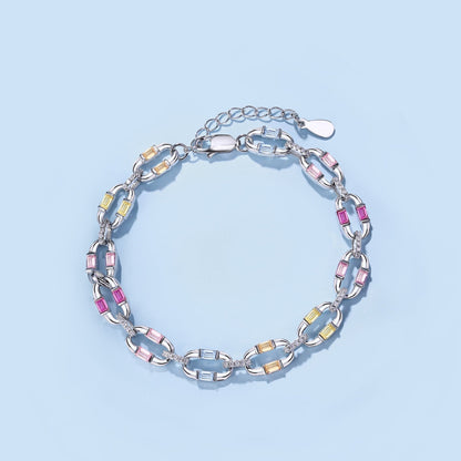 [CiCi]Dazzling Colorful Daily Bracelet