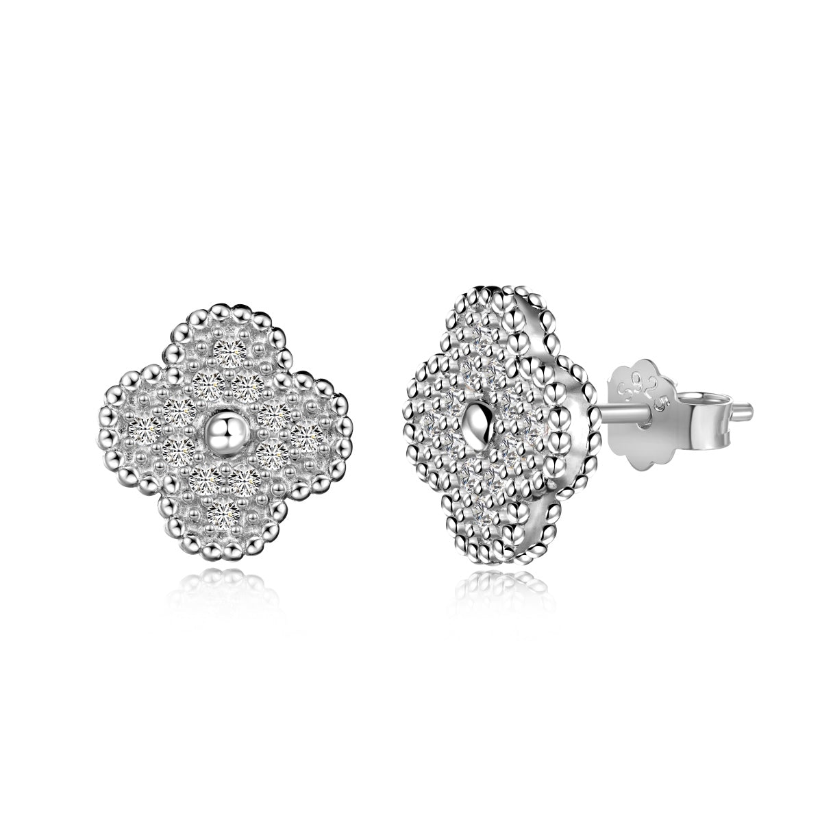 [CiCi]Four Leaf Clover Fashion Earrings