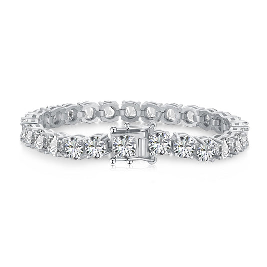[CiCi]0.75 Carat Dazzling Round Cut Wedding Bracelet