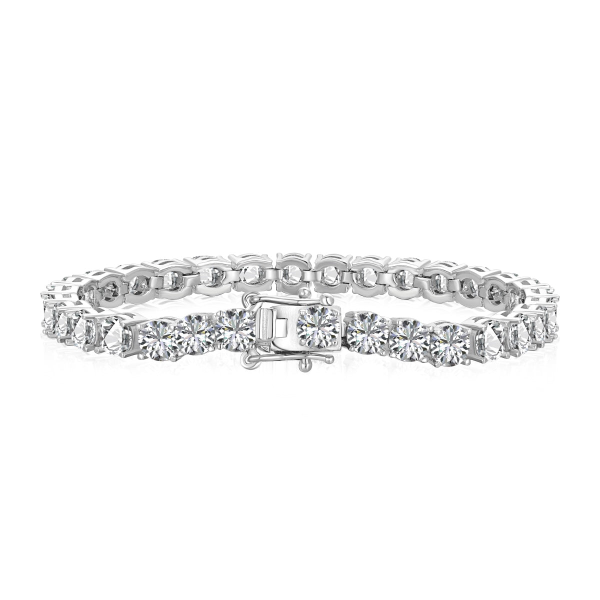 [CiCi]Ornate Sparkling Round Cut Wedding Bracelet