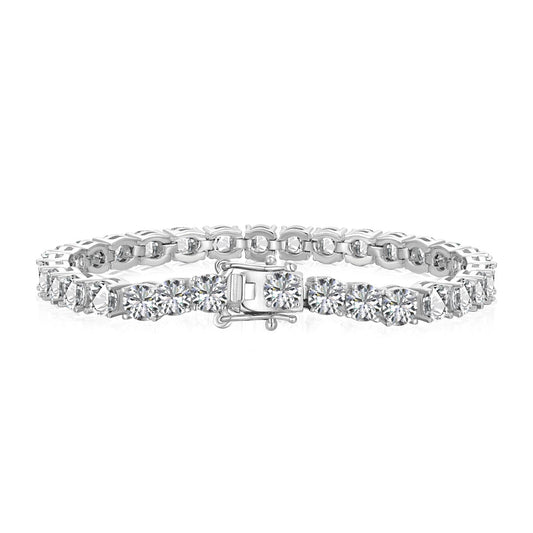 [CiCi]Ornate Sparkling Round Cut Wedding Bracelet