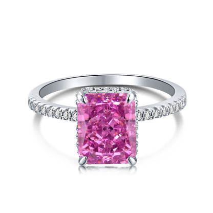 [CiCi]4.0 Carat Luxurious Engagement Ring