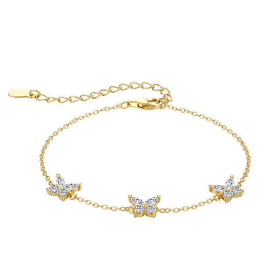 [CiCi]Radiant Butterfly Shape Necklace