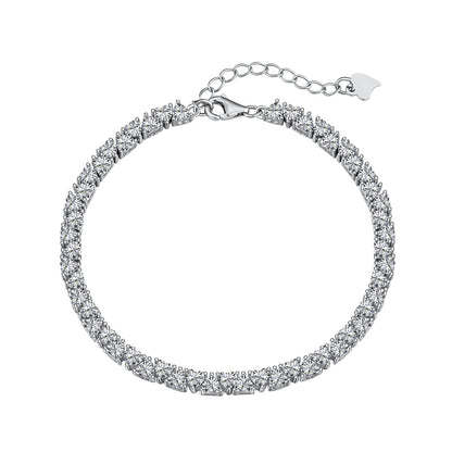 [CiCi]Dazzling Romantic Heart Shape Lover Bracelet