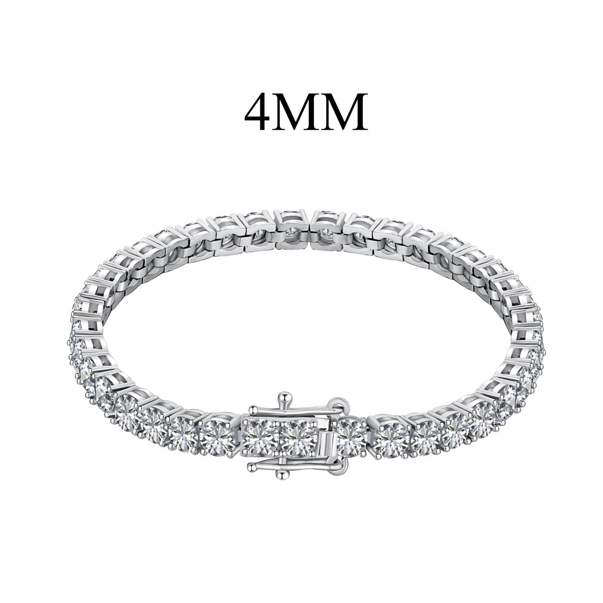 [CiCi]Radiant Colorful Round Cut Party Bracelet