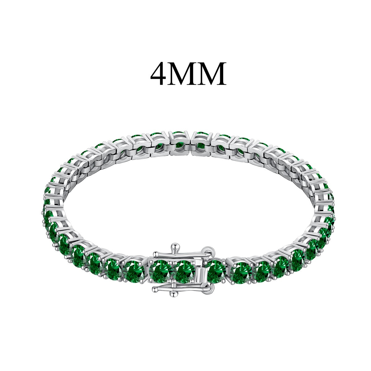 [CiCi]Radiant Colorful Round Cut Party Bracelet