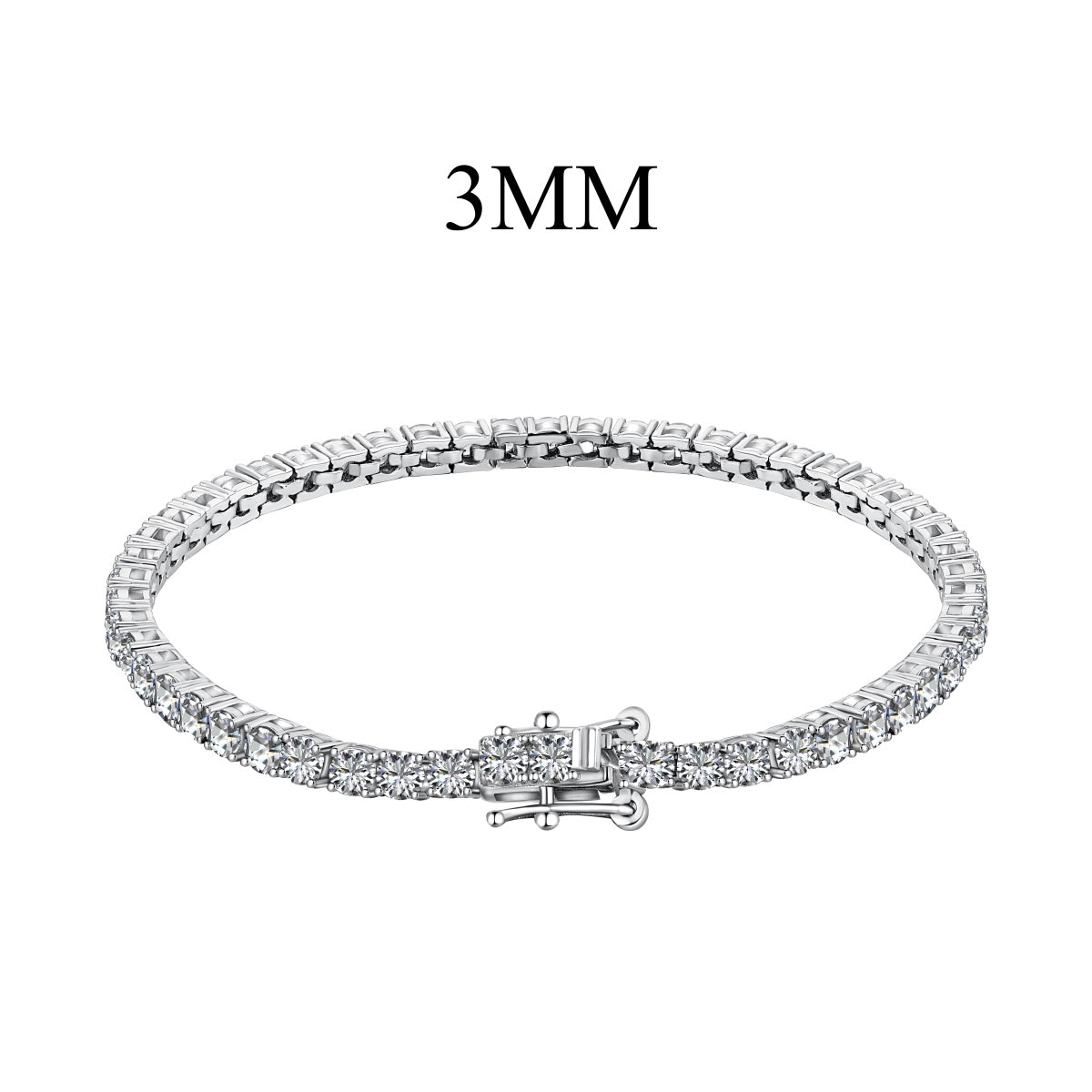 [CiCi]Radiant Colorful Round Cut Party Bracelet