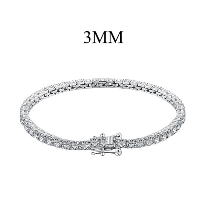 [CiCi]Radiant Colorful Round Cut Party Bracelet