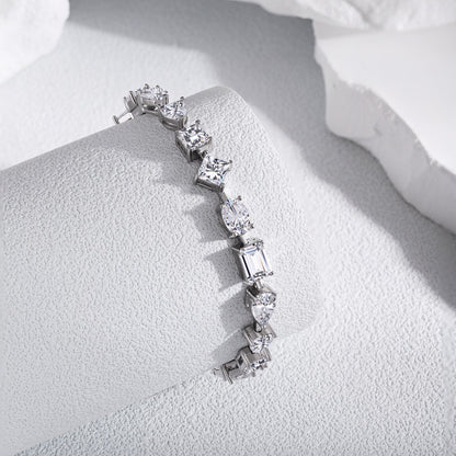 [CiCi]Unique Exquisite Multi Cut Daily Bracelet
