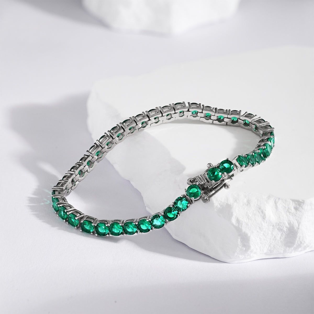 [CiCi]Radiant Colorful Round Cut Party Bracelet