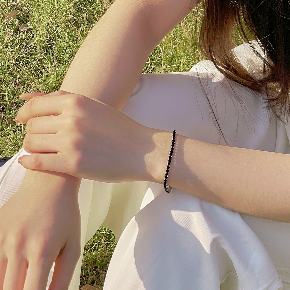 [CiCi]Radiant Colorful Round Cut Party Bracelet