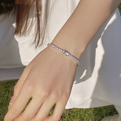 [CiCi]Radiant Colorful Round Cut Party Bracelet